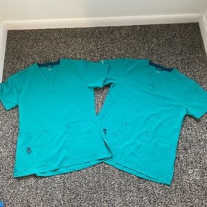 Carhartt Women's Teal Short Sleeve Tops